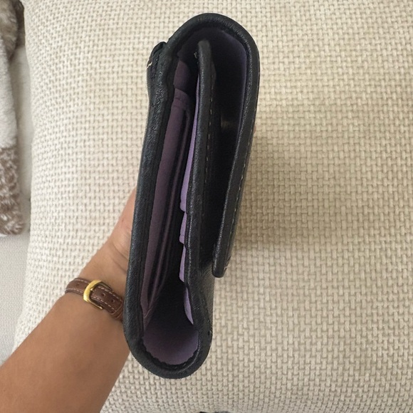 Coach Black Leather Clutch - Picture 4 of 7